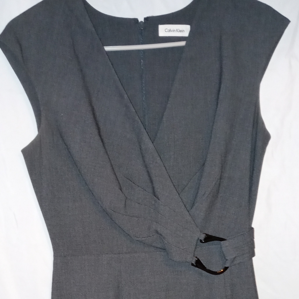 Calvin Klein Grey Dress - Picture 2 of 4